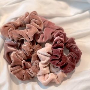 Velvet Hair Scrunchies
